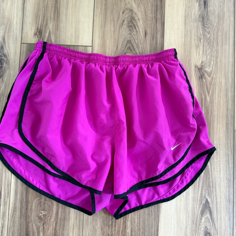 Nike Women's Fuchsia Athletic Shorts